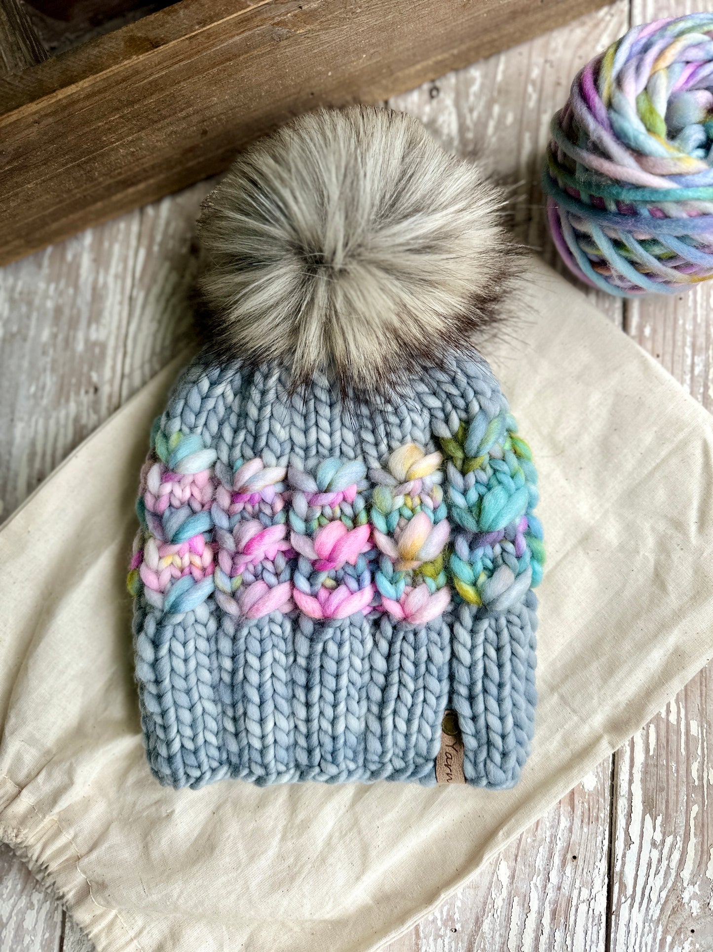 Fleurish Beanie Knit Pattern