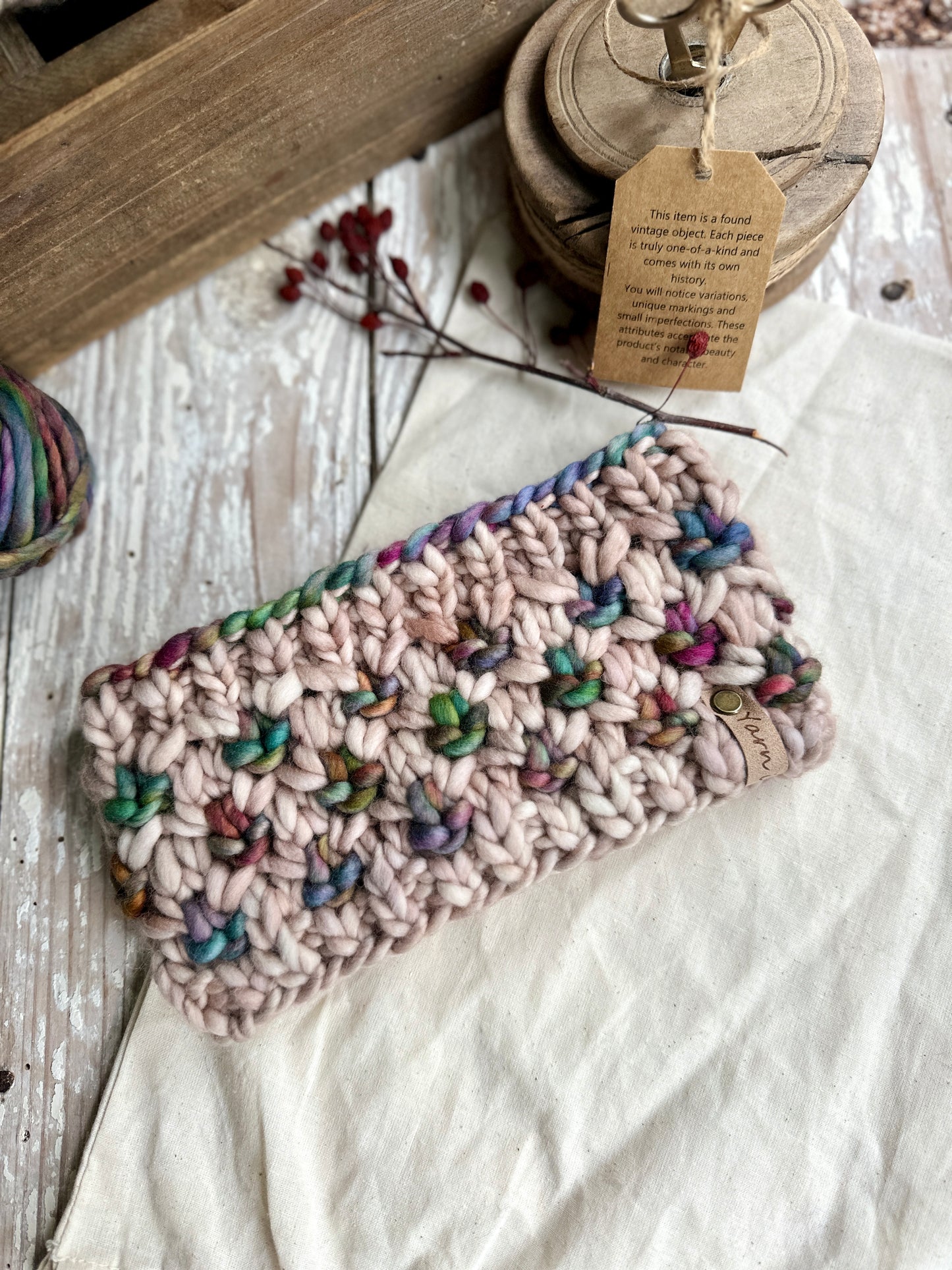 Merino wool knit headband