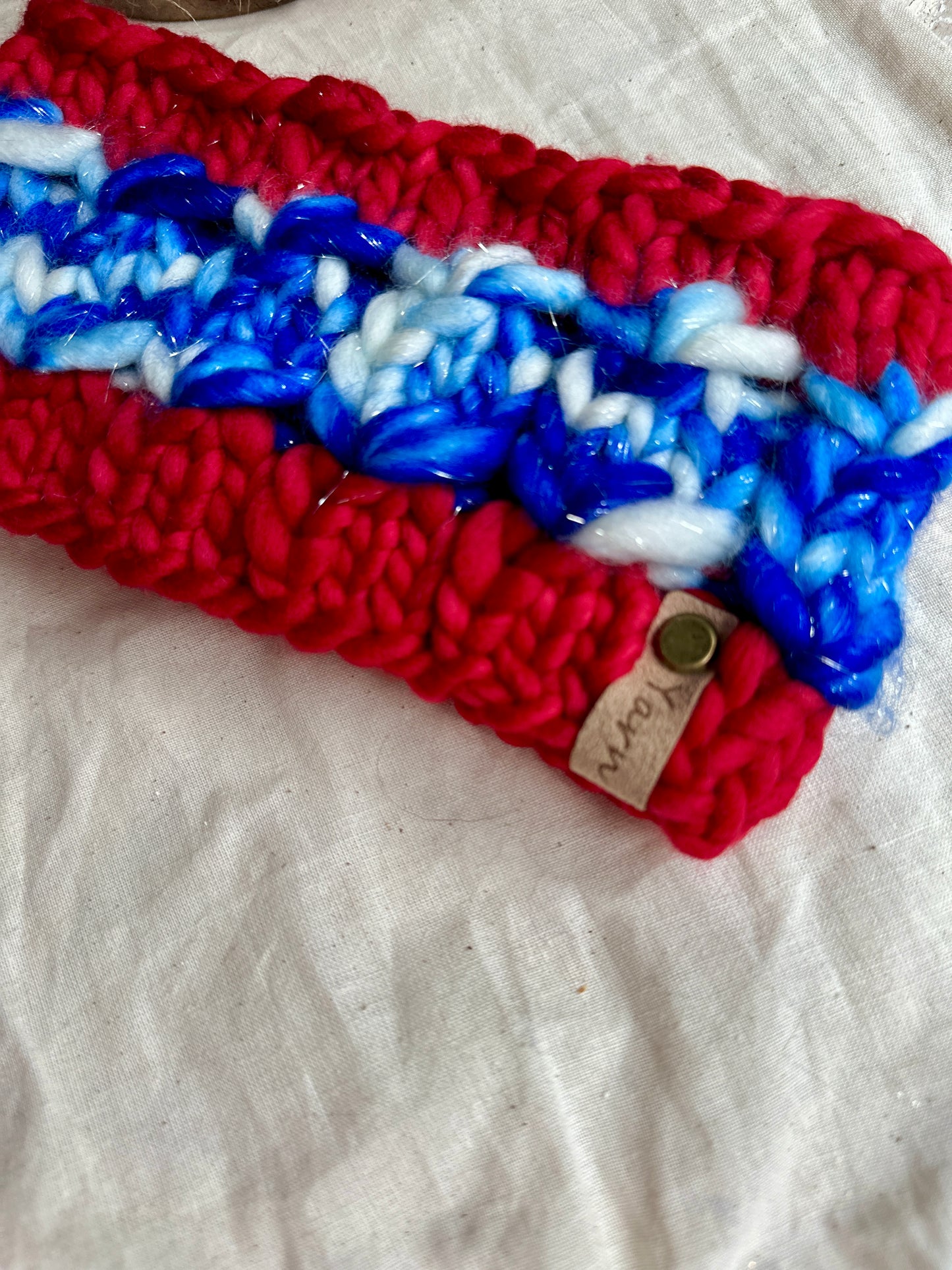 Merino wool knit headband