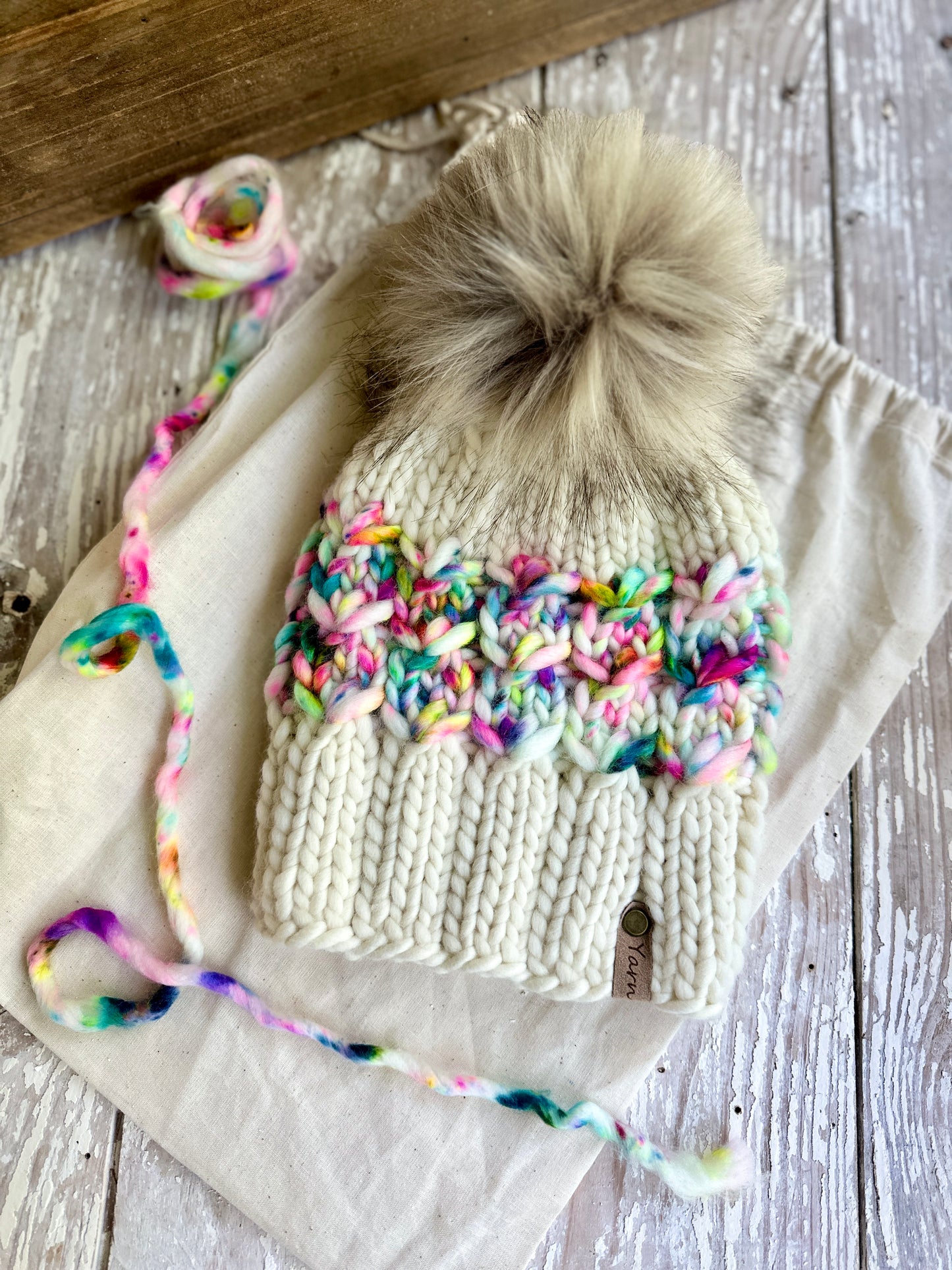 Fleurish Beanie Knit Pattern