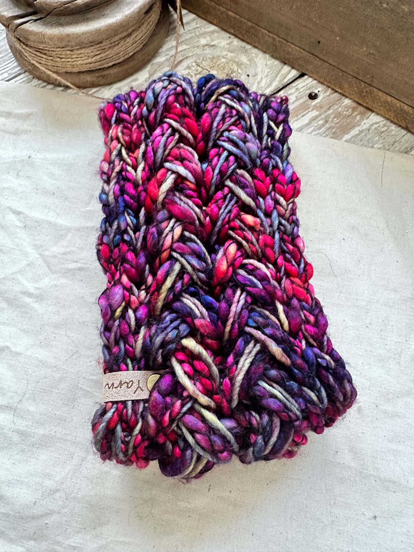 Merino wool knit headband