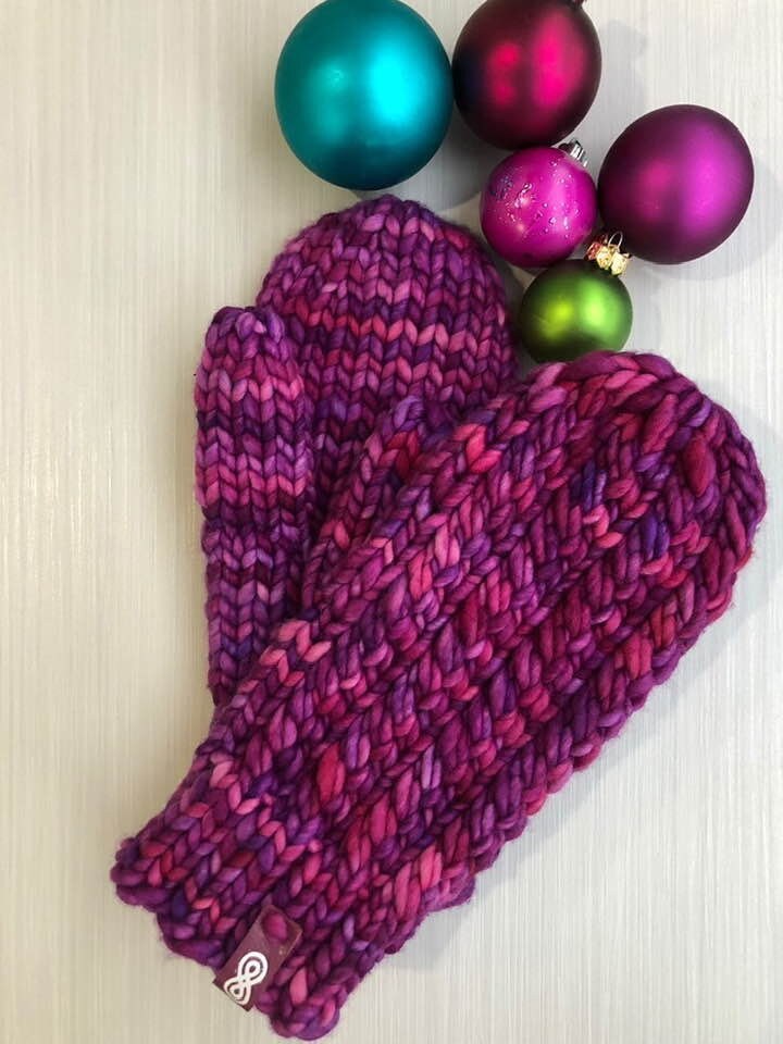 Corkscrew Mitts Pattern