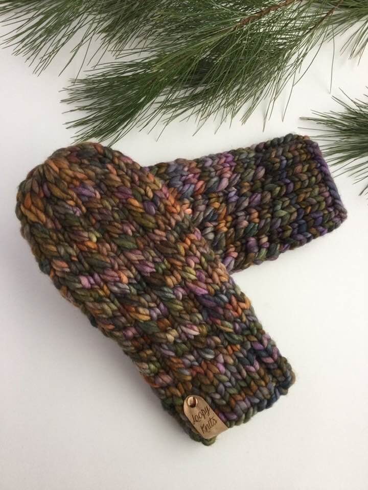 Corkscrew Mitts Pattern